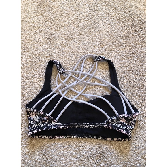Lululemon Free To Be Bra Wild Floral Spritz Multi - Picture 4 of 4